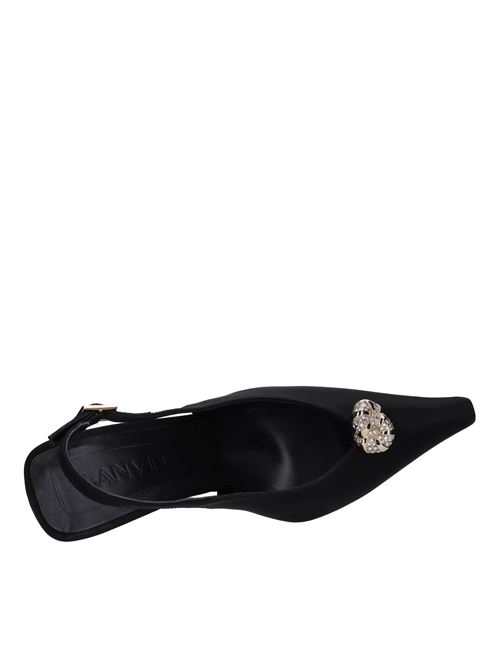Satin pumps LANVIN PARIS | FW-PUSP09-RASO-P23NERO
